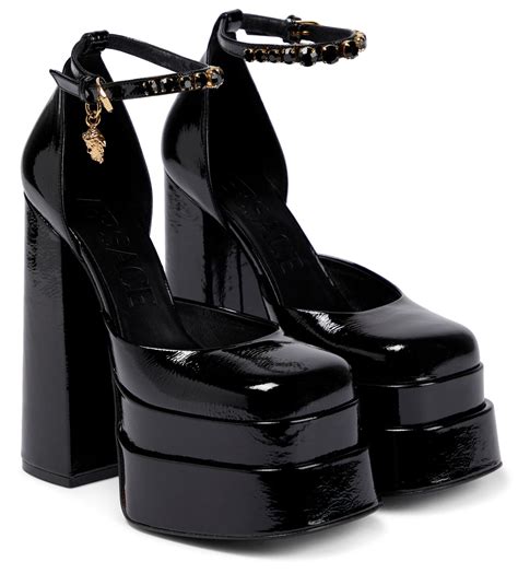 medusa versace shoes|versace medusa aevitas pumps.